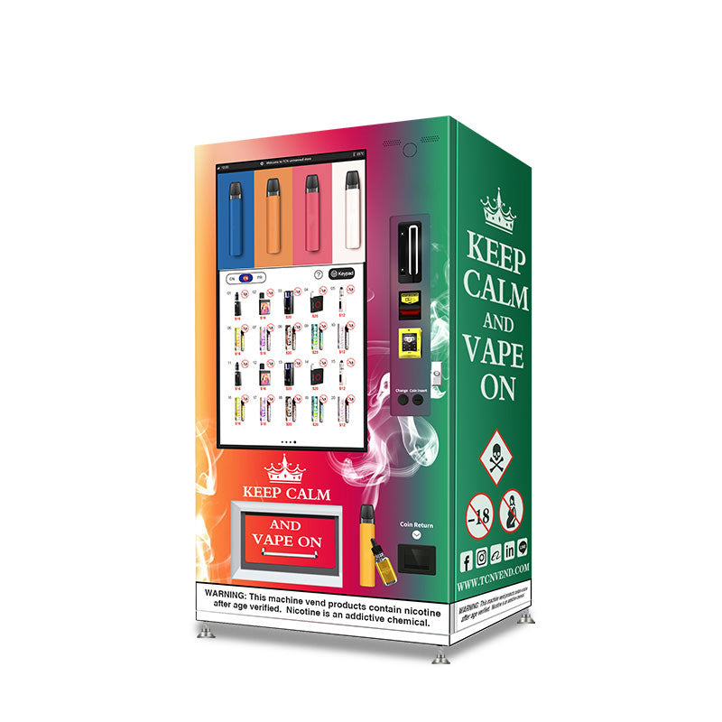 TCN-D900-7C(49SP) TCN-Touchscreen-E-Zigaretten-CBD-Vape-Automat mit Altersüberprüfung