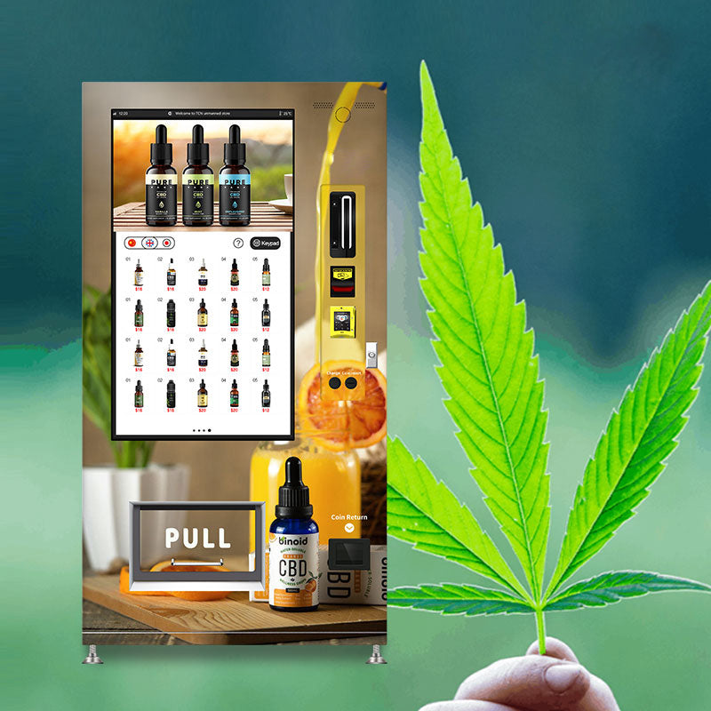 TCN 24 Stunden Selbstbedienungs-CBD-Automat mit Altersüberprüfung